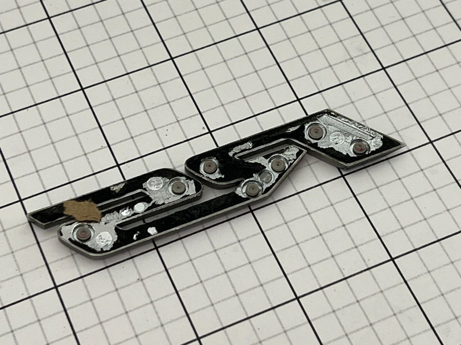 CHEVROLET RS 2016 - 2020 Rear Trunk Side Door Emblem Logo