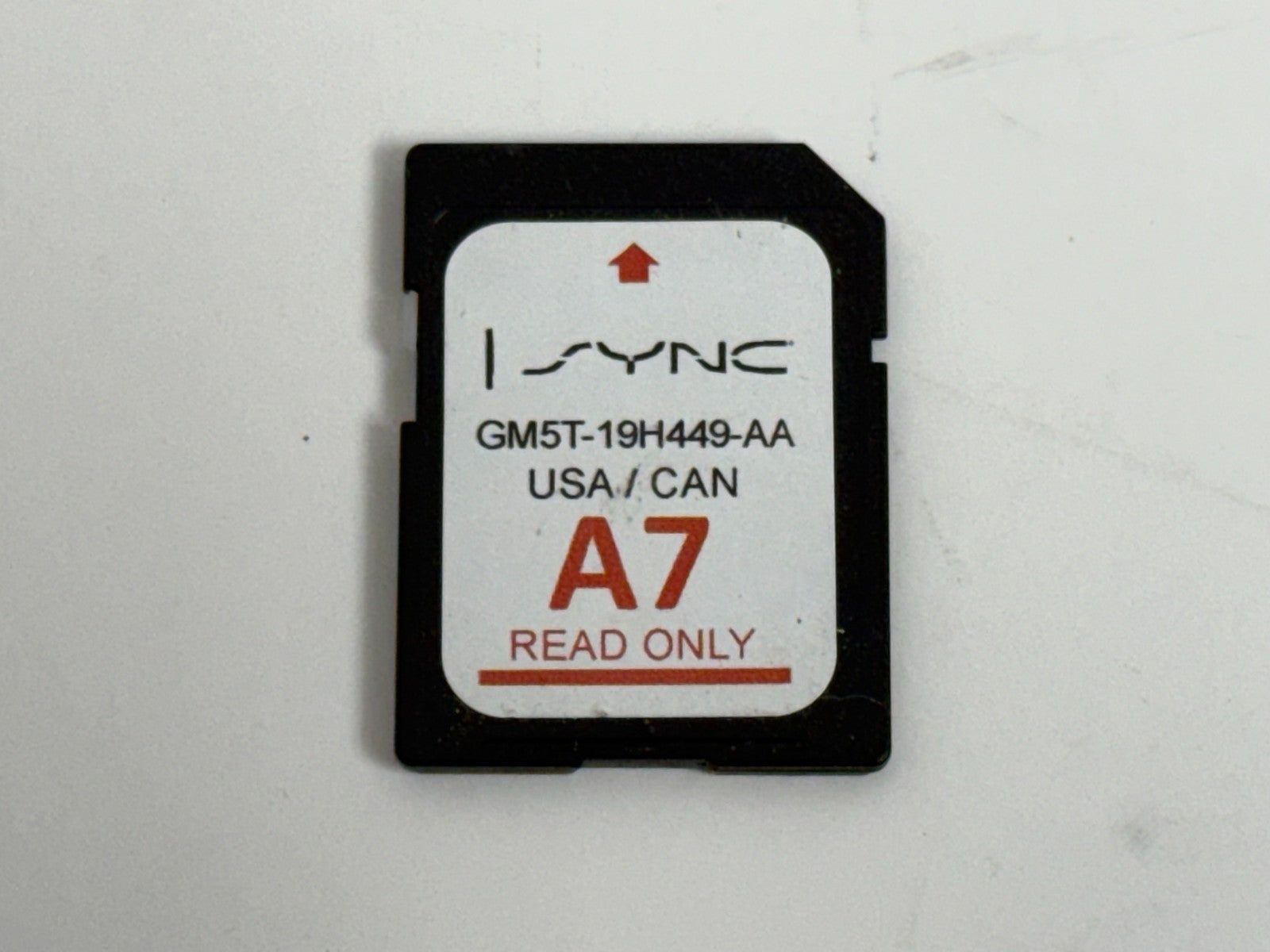 FORD Lincoln SYNC GPS Navigation SD Card A7 - USA And Canada. Gm5t-19h449-aa