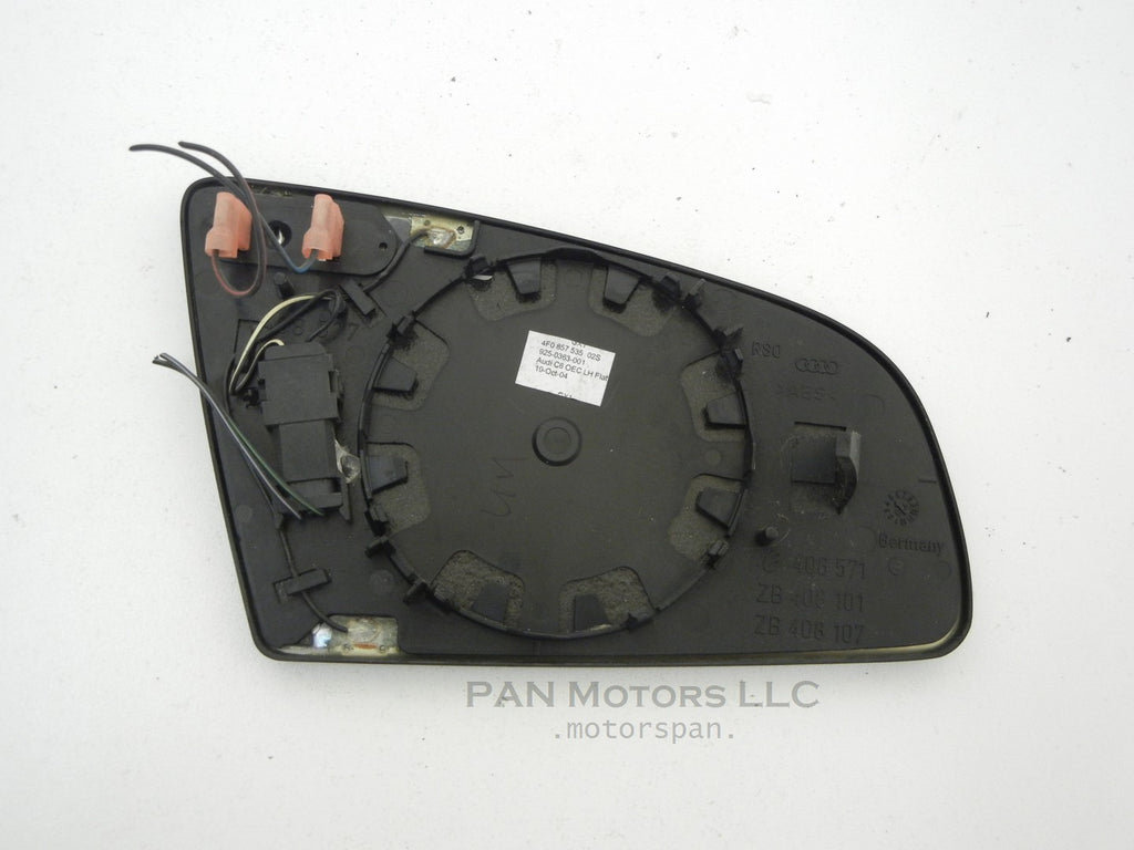 AUDI A6 S6 05 - 07 Left Driver Side Mirror Heated Auto Dim Glass 4f0857535