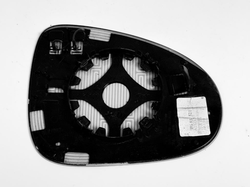 VW Touareg 2014 Left Driver Side Heated Mirror Glass 7p6857521 11-18