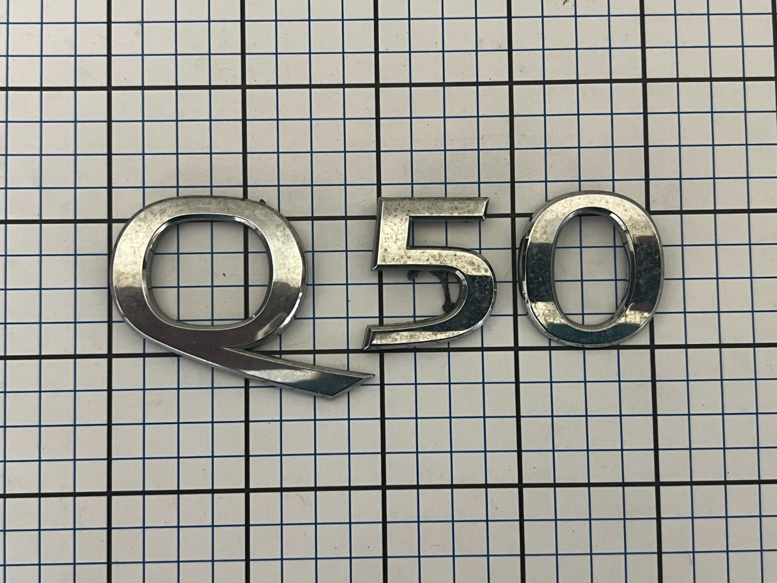 INFINITI Q50 Sedan 2014 Trunk Emblem Badge Letters