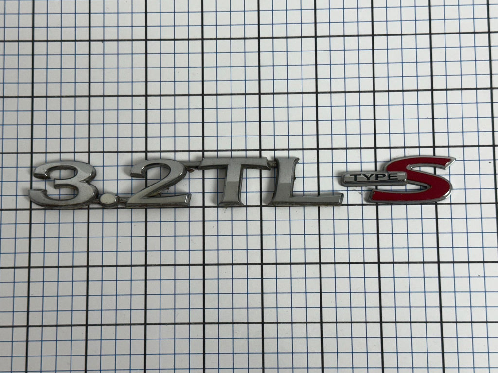 ACURA 3.2tl TYPE S 2000 - 2003 Rear Right 3.2tl "s" Logo Emblem