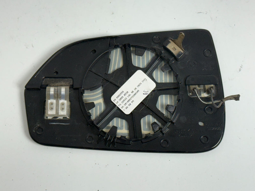 LINCOLN MKZ 2013 Heated Right Door Passenger Side Blind Zone Mirror Glass RH