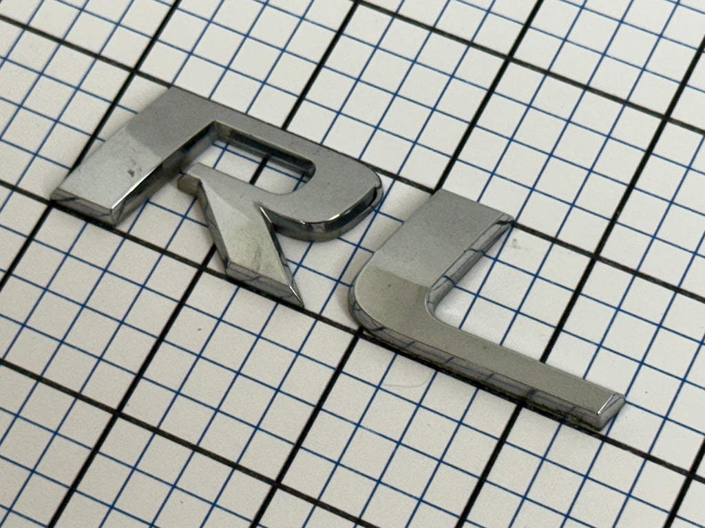 ACURA RL 2005 2006 2007 2008 Rear Trunk Emblem RL Logo Letters