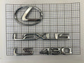 LEXUS Ls430 2001 2002 2003 Rear Trunk Emblem Logo Full Set LS 430