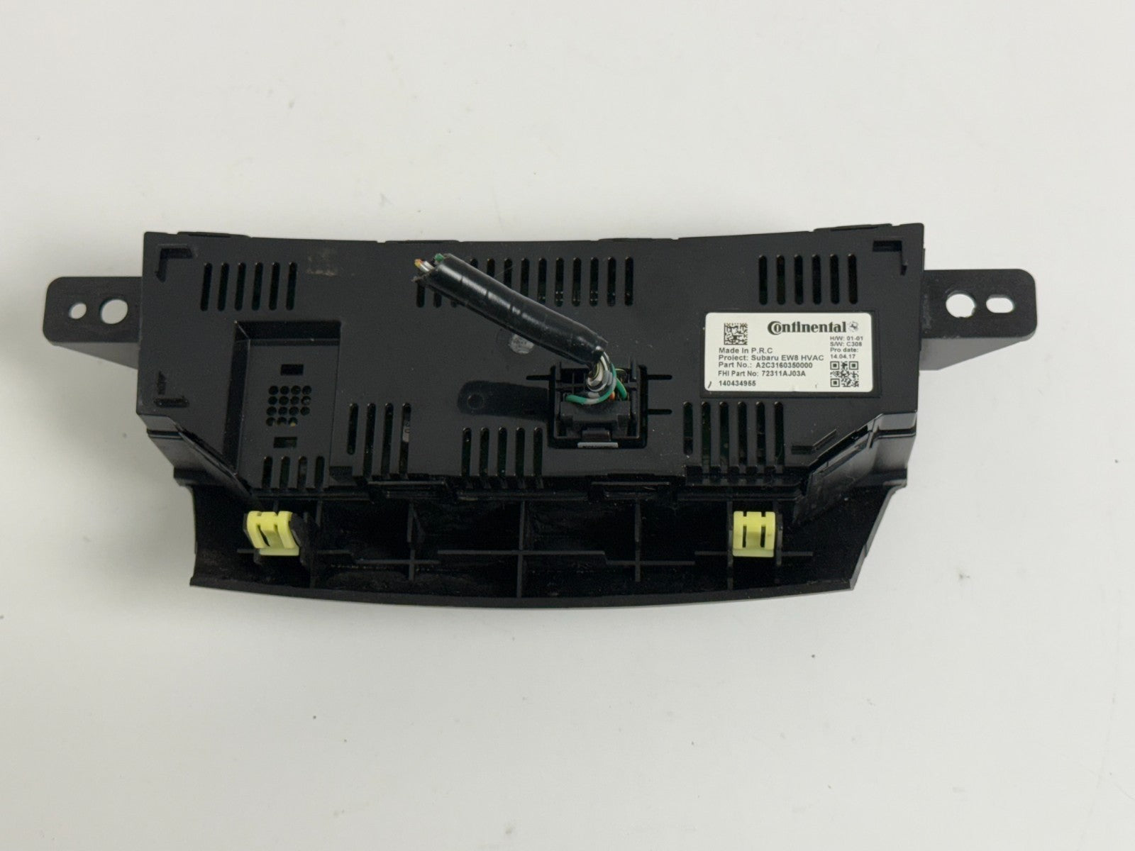 SUBARU Legacy Outback AC Heater Climate Control 72311aj03a 2010-2014