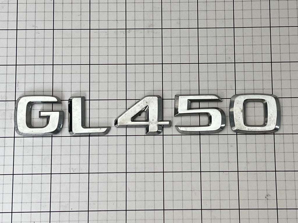 MERCEDES Benz X164 Gl450 Rear Emblem Badge Logo Letters