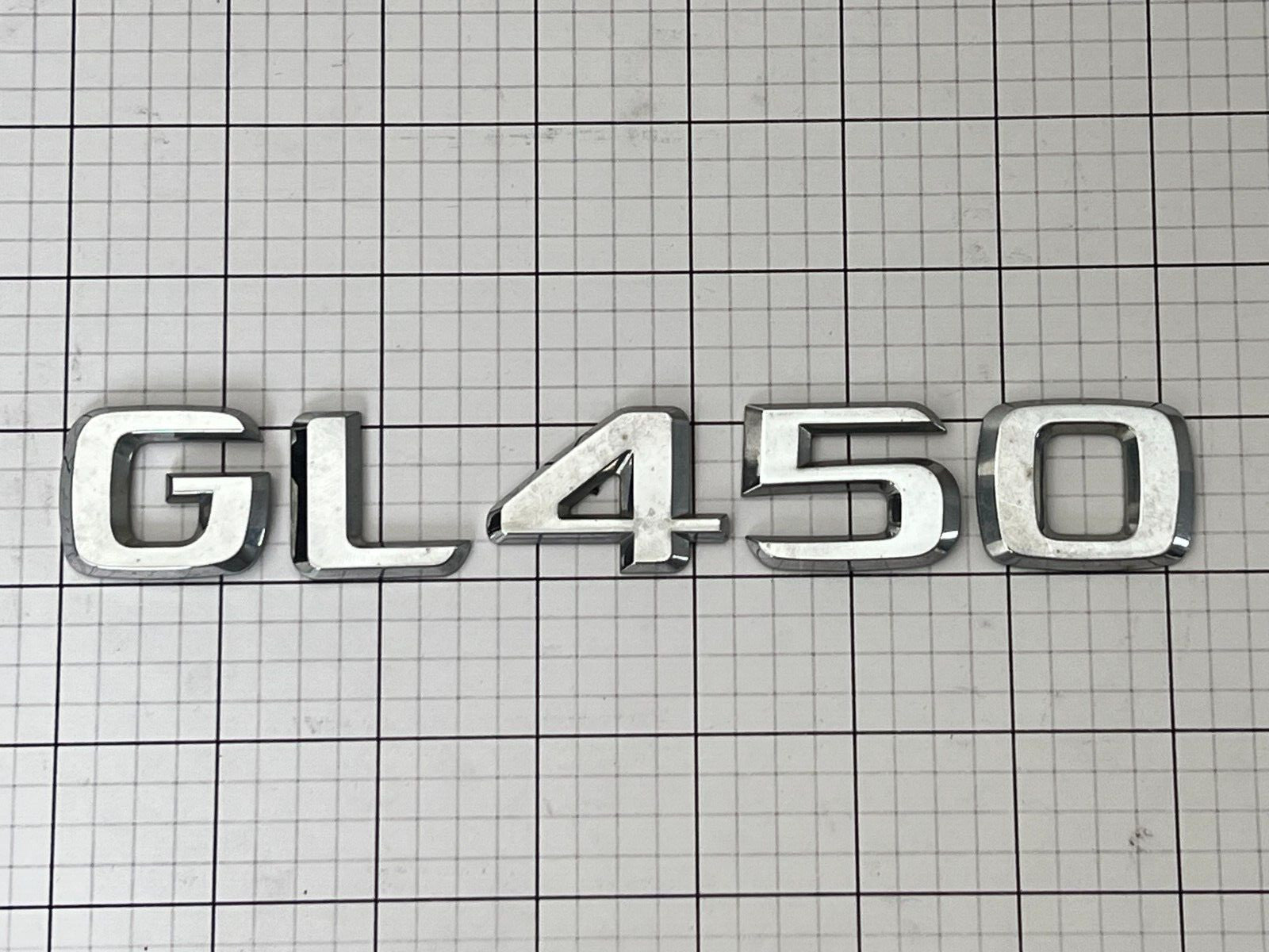 MERCEDES Benz X164 Gl450 Rear Emblem Badge Logo Letters
