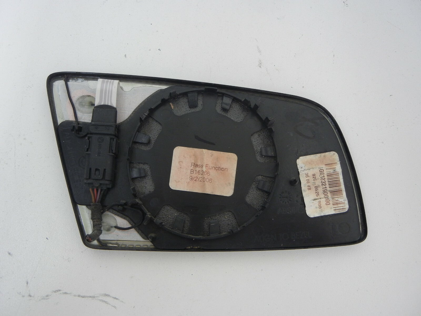 BMW E60 E61 E63 E64 5 650i Left Driver Side Mirror Glass HEAT AUTO DIM 07-09