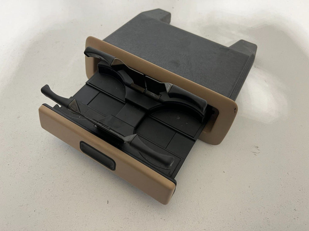 BMW Rear Seat Cup Holder Beige Tan E38 740i 740il 750il 8212128