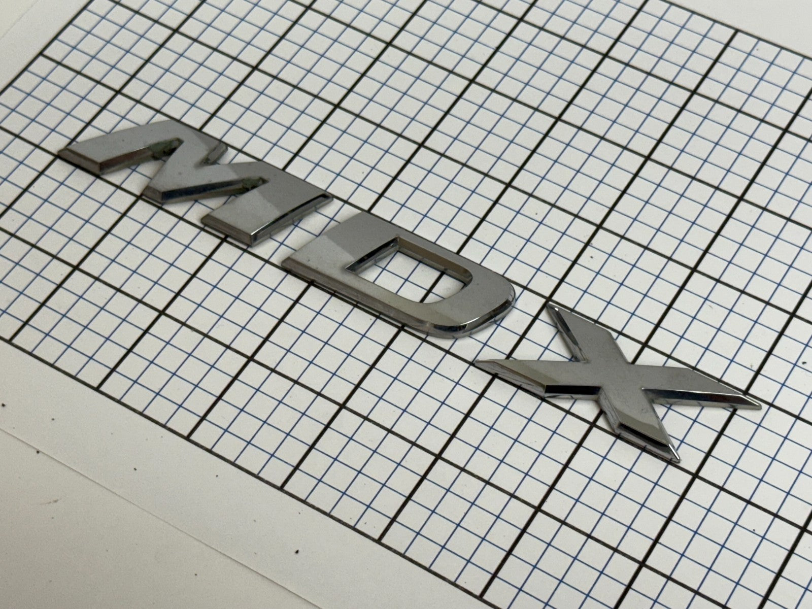 ACURA MDX 2007 2008 2009 2010 2011 2012 Rear Trunk Emblem Logo Letters Set