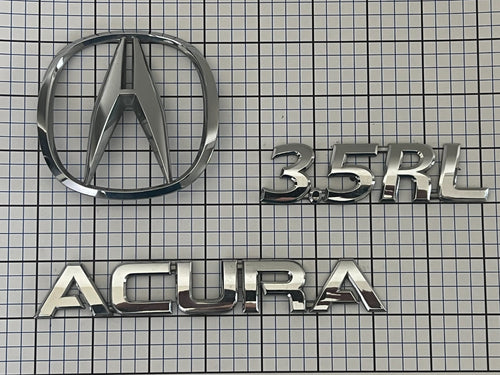 ACURA 3.5rl 2000 - 2004 Rear Right 3.5rl Emblem Full Set