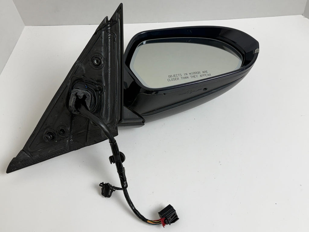 AUDI A6 2012-2018 Front Right Passenger SIDE Exterior REAR VIEW Mirror Lx5r BLUE