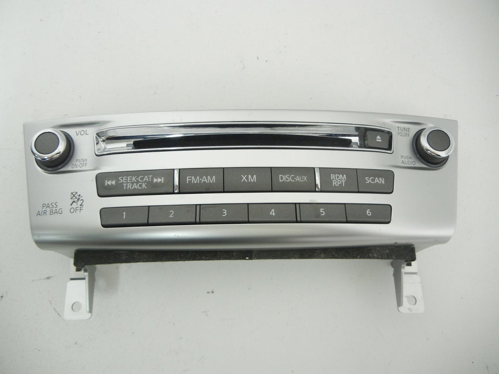 INFINITI M37 Dash Radio CD Control Panel Faceplate 253911ma0a 2011 2012 2013