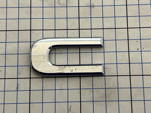 ACURA 3.2tl 3.2 TL 2003 Emblem Logo Letter C Badge Trunk Rear Chrome