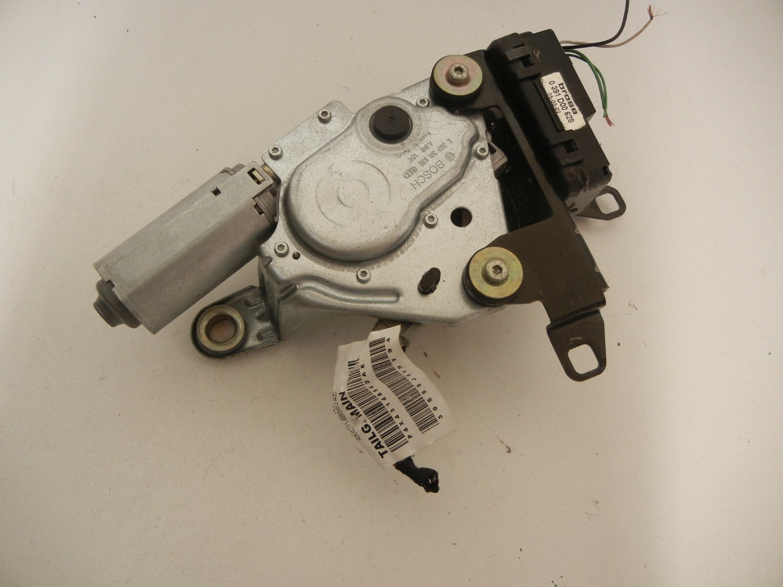 JAGUAR X-type 2005 Wagon Tailgate Hatch Rear Wiper Motor 0390201803 With Lock