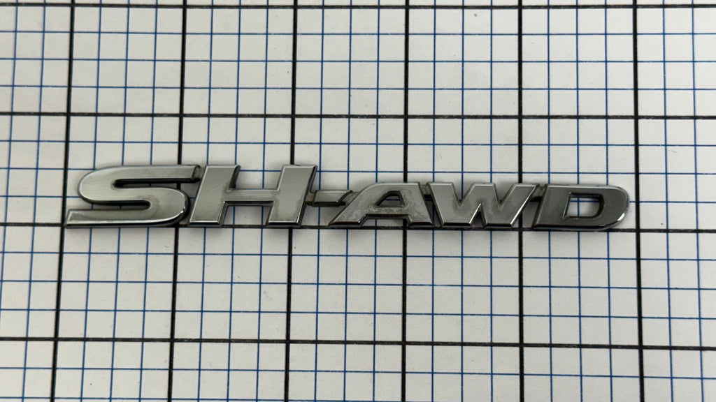 ACURA MDX RDX TL RL 2007 - 2012 Rear Trunk Sh-awd Emblem Badge ONLY