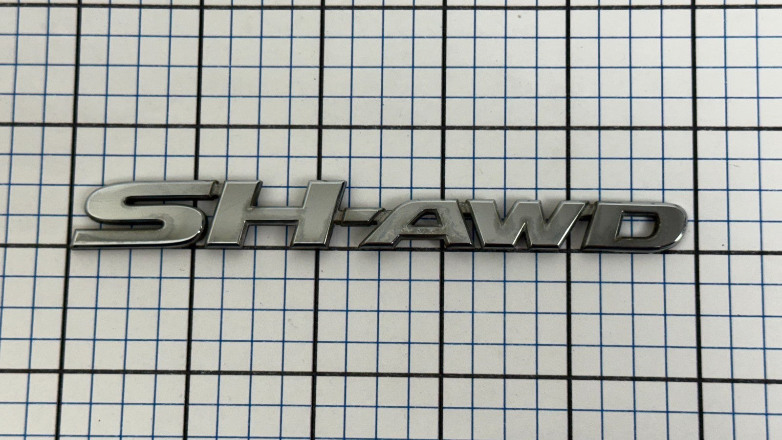 ACURA MDX RDX TL RL 2007 - 2012 Rear Trunk Sh-awd Emblem Badge ONLY