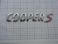 MINI Cooper S Trunk Emblem Letters Set