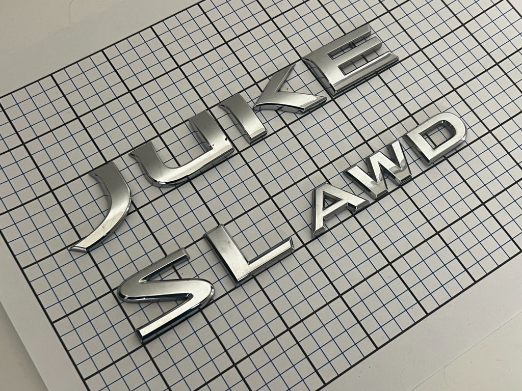 NISSAN JUKE SL AWD Trunk Liftgate Emblem Letters