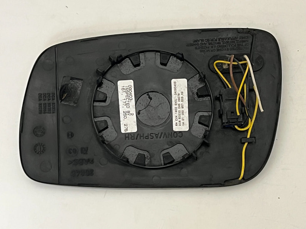VW Phaeton 2004 Left Door Driver Side Power Auto Dimming Mirror 3d0857521
