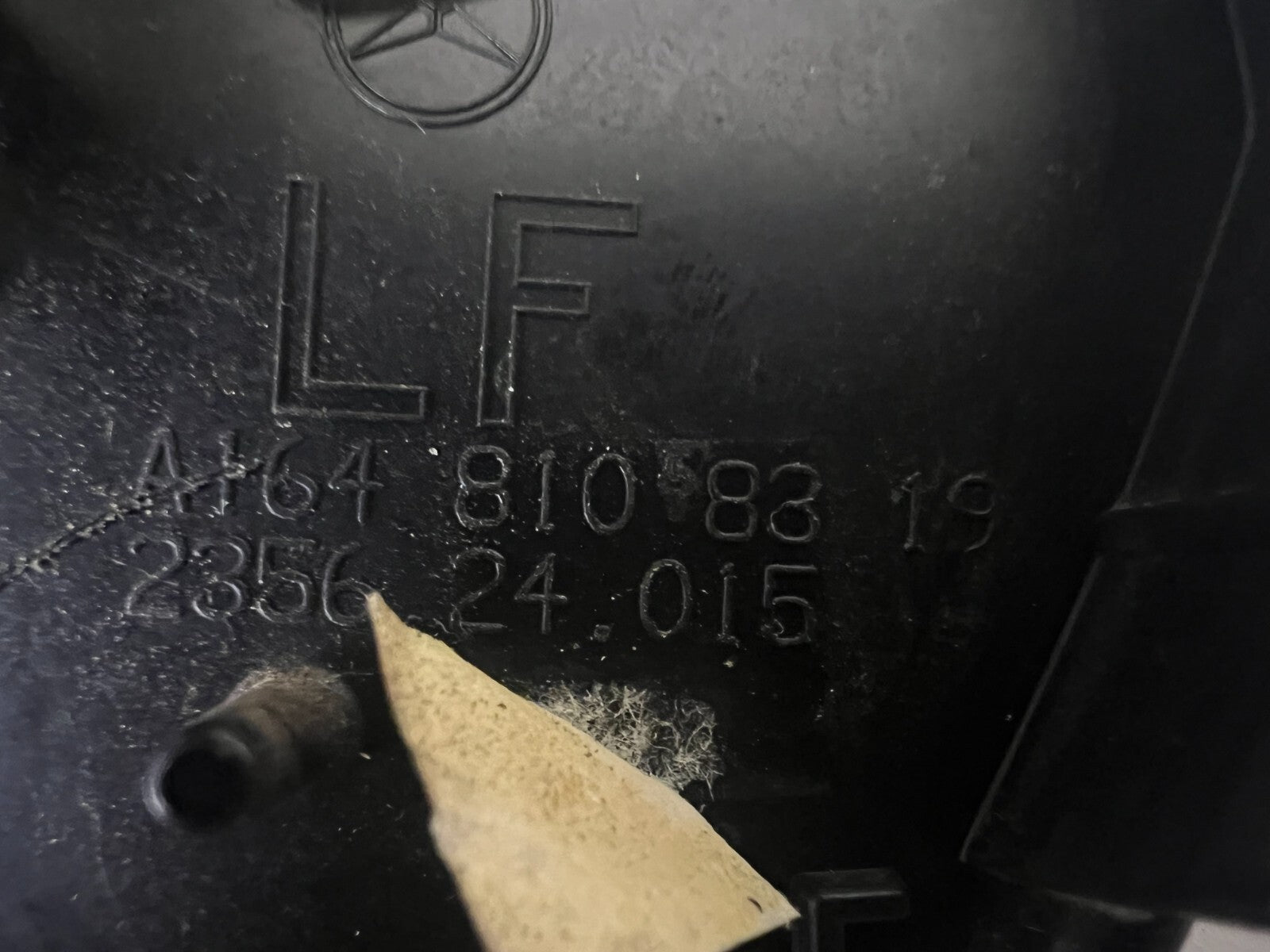 MERCEDES Gl450 2048100321 Left Driver Door Heated Mirror Glass Auto Dim 2010