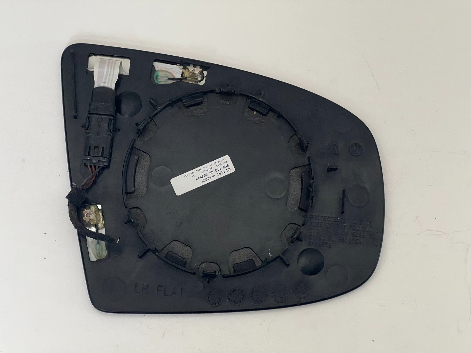 BMW E70 X5 07 - 13 Left Door Driver Side Heated Auto Dim Mirror Glass