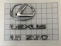 LEXUS Is250 2006-2009 Rear Trunk Emblem Logo Full Set IS 250
