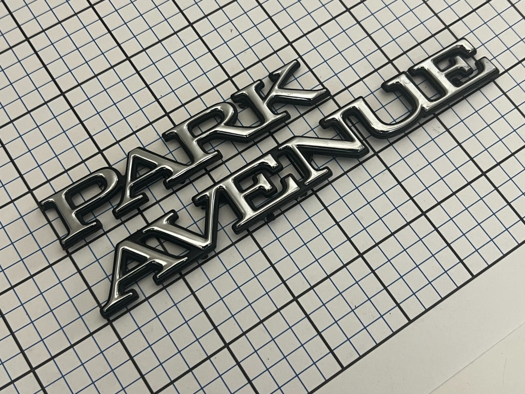 BUICK Park Avenue Rear Quarter Fender Emblem Logo Letters Left Right