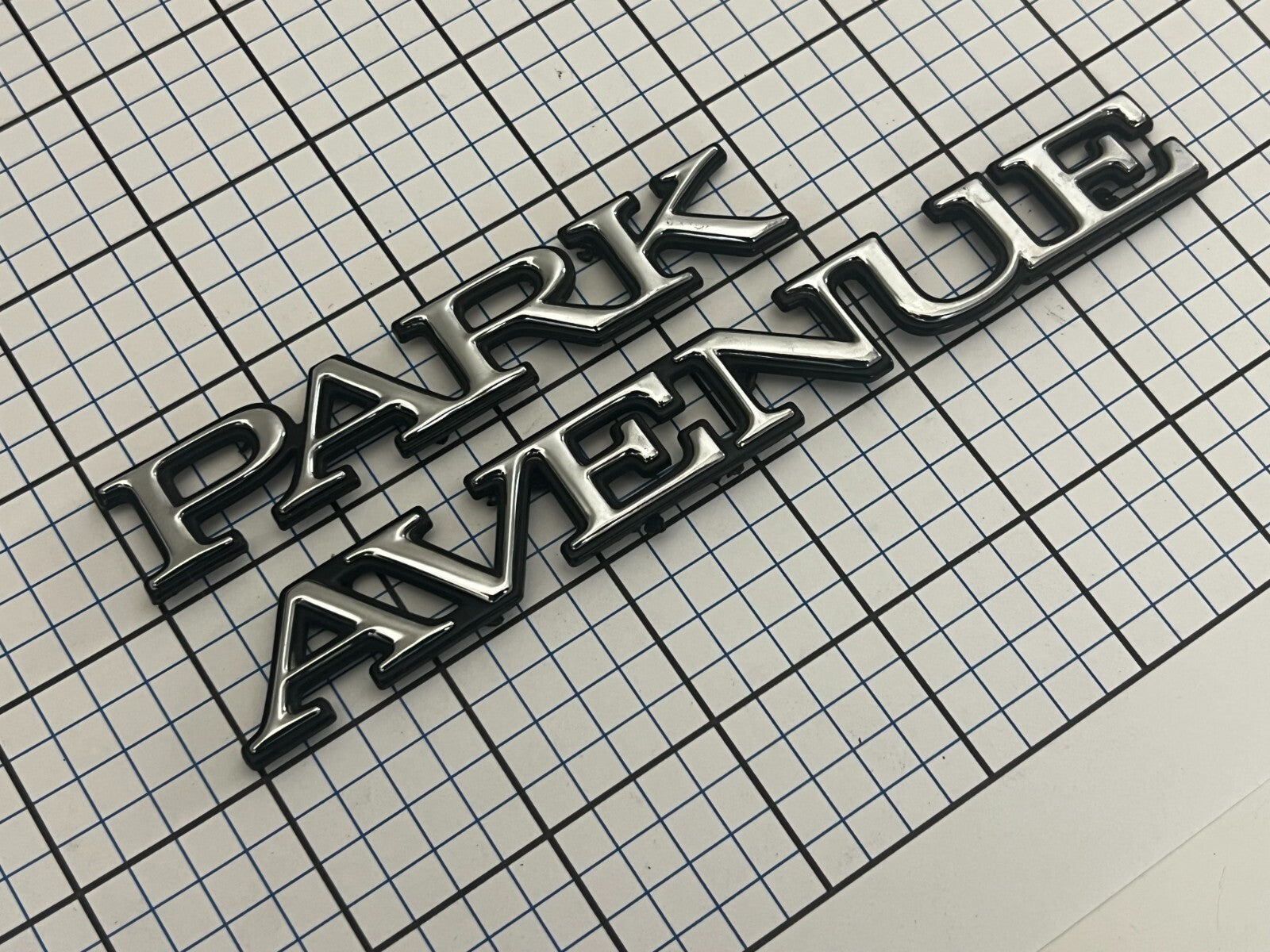 BUICK Park Avenue Rear Quarter Fender Emblem Logo Letters Left Right