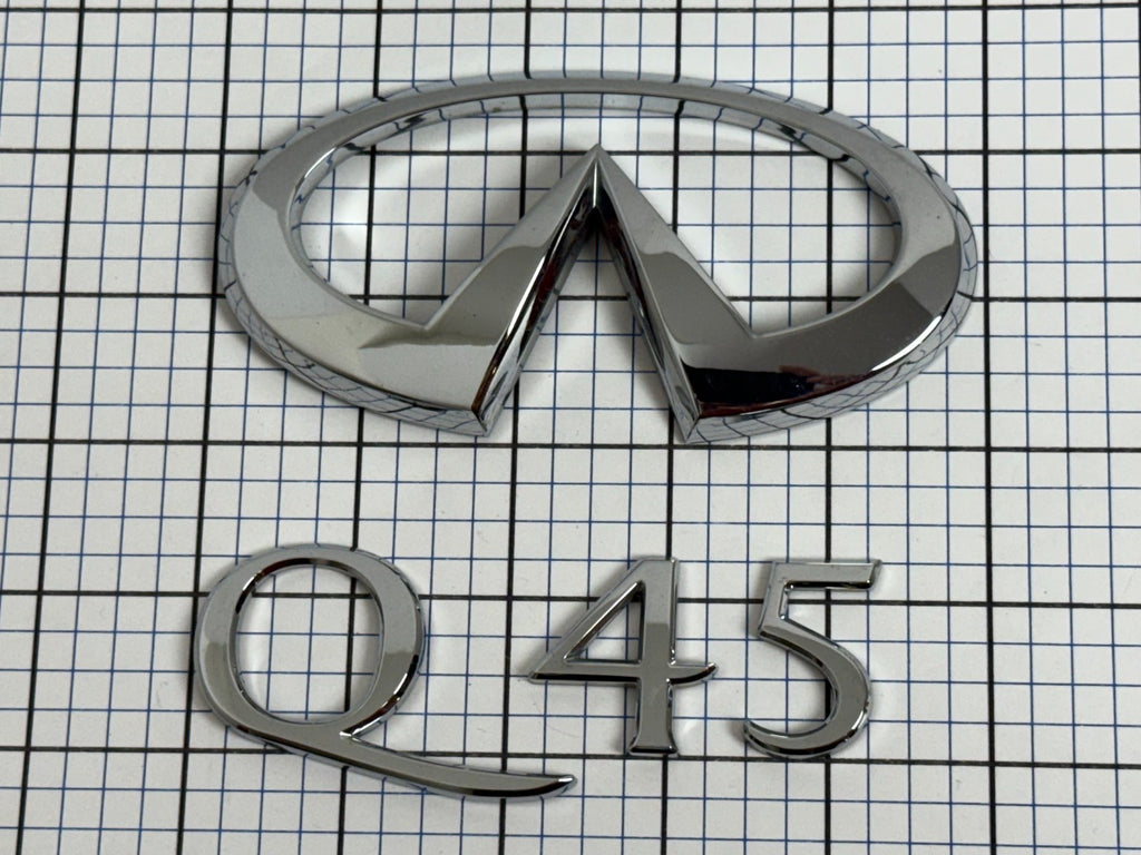 INFINITI Q45 Sedan 2001 Trunk Emblem Badge Logo