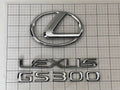 LEXUS Gs300 2006 2007 Rear Trunk Emblem Logo Full Set GS 300