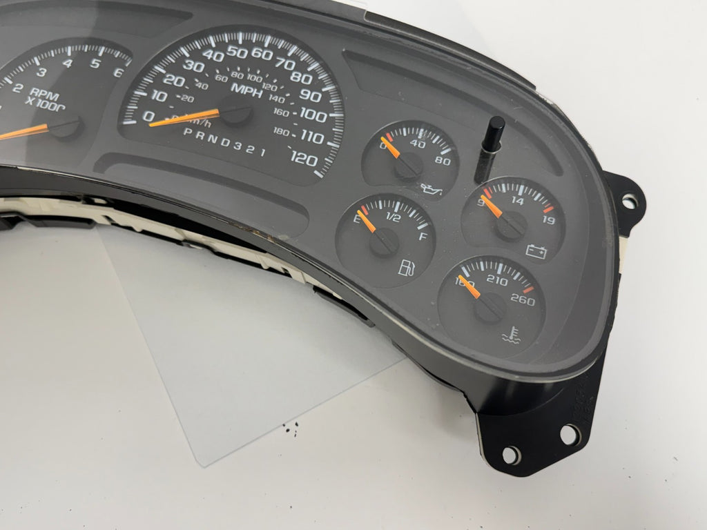 2006 Silverado Sierra Suburban Tahoe Instrument Speedometer Cluster Untested