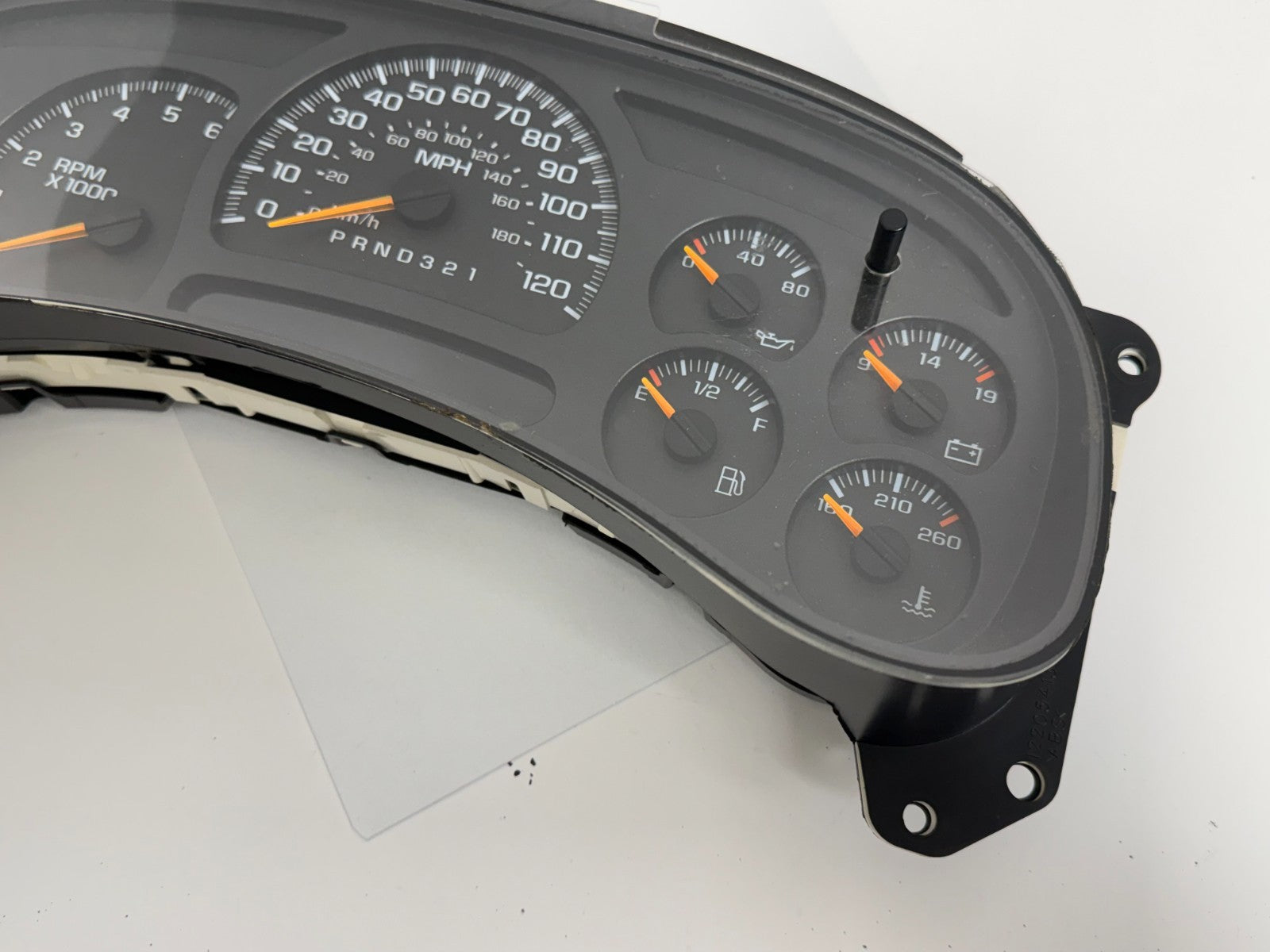 2006 Silverado Sierra Suburban Tahoe Instrument Speedometer Cluster Untested