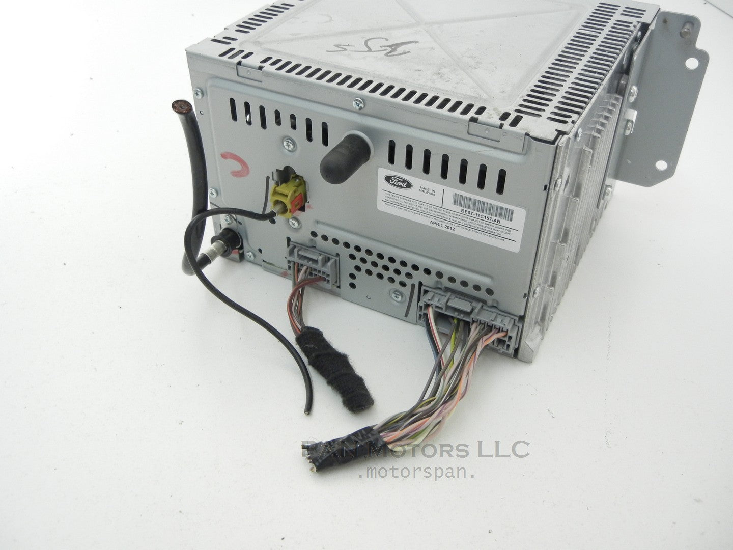 FORD Fusion Mercury Milan CD Player Satellite Radio Be5t-19c157-ab