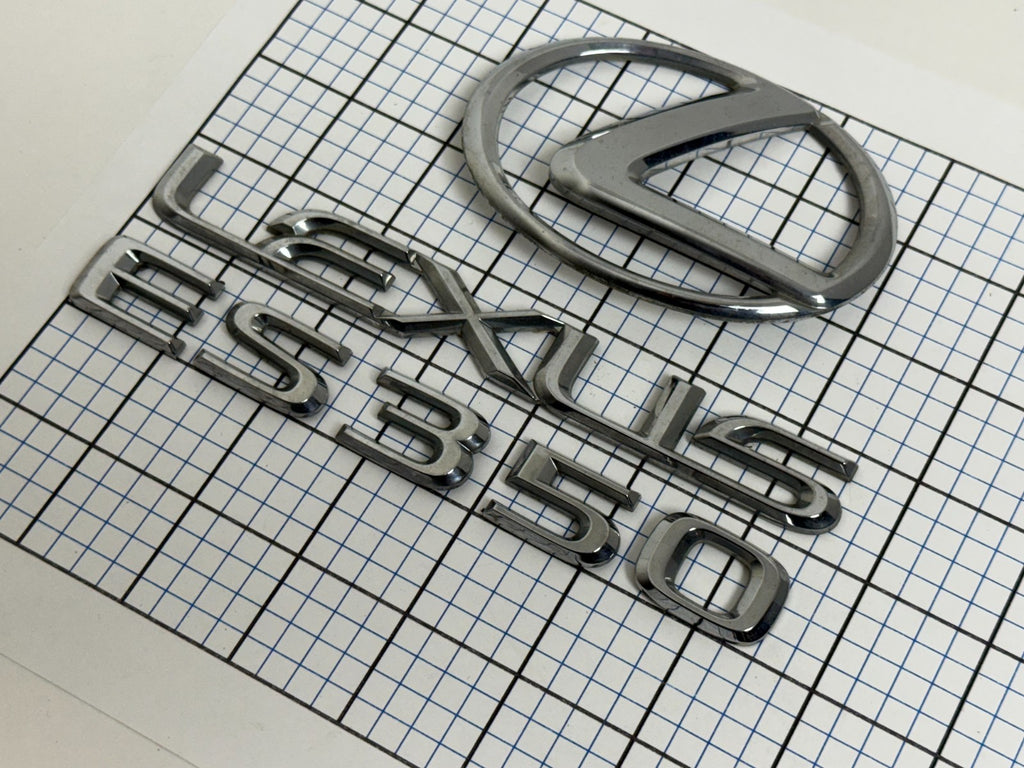 LEXUS Es350 2013-2019 Rear Trunk Emblem Logo Full Set ES 350