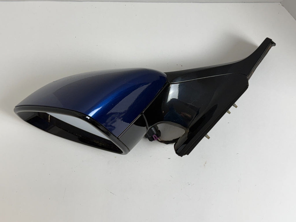 2011-2015 Chevrolet Volt Left Driver Side View Mirror Blue Scratched