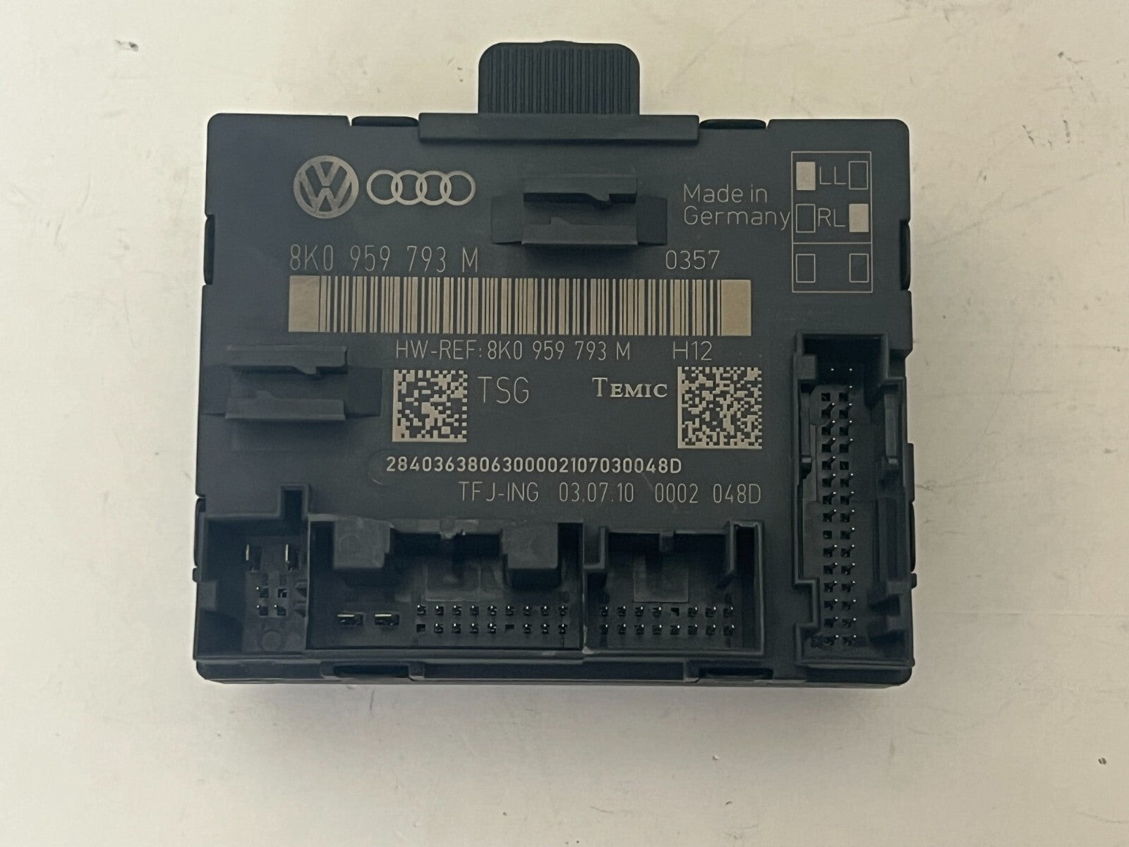 AUDI Q5 2012 Front Left Door Window Control Module DCU 8k0959793m