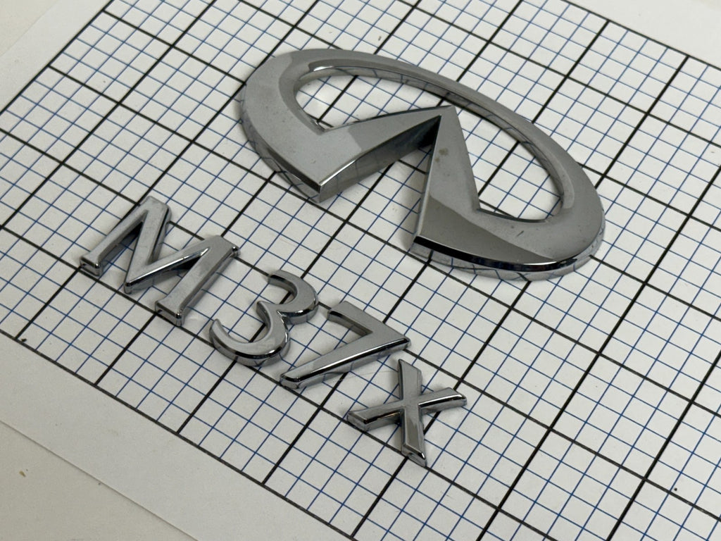 INFINITI M37x Sedan Trunk Emblem Badge Logo M37