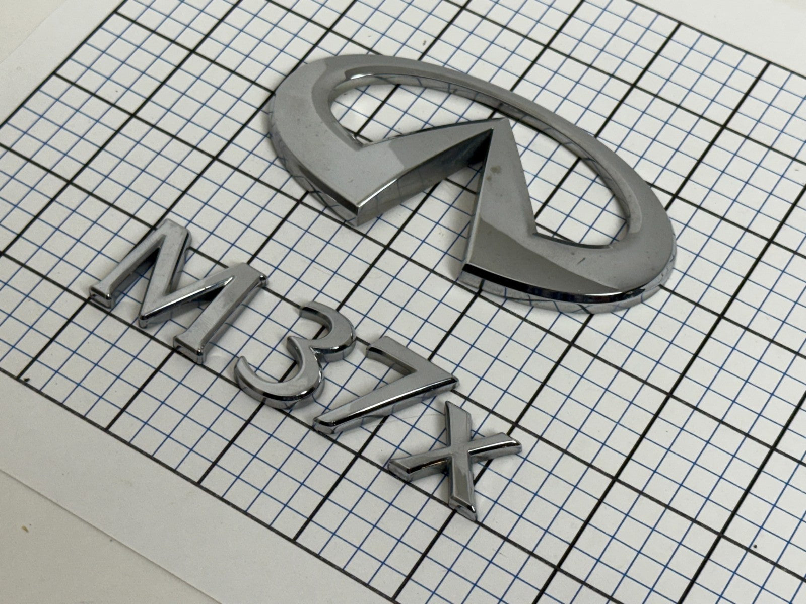 INFINITI M37x Sedan Trunk Emblem Badge Logo M37