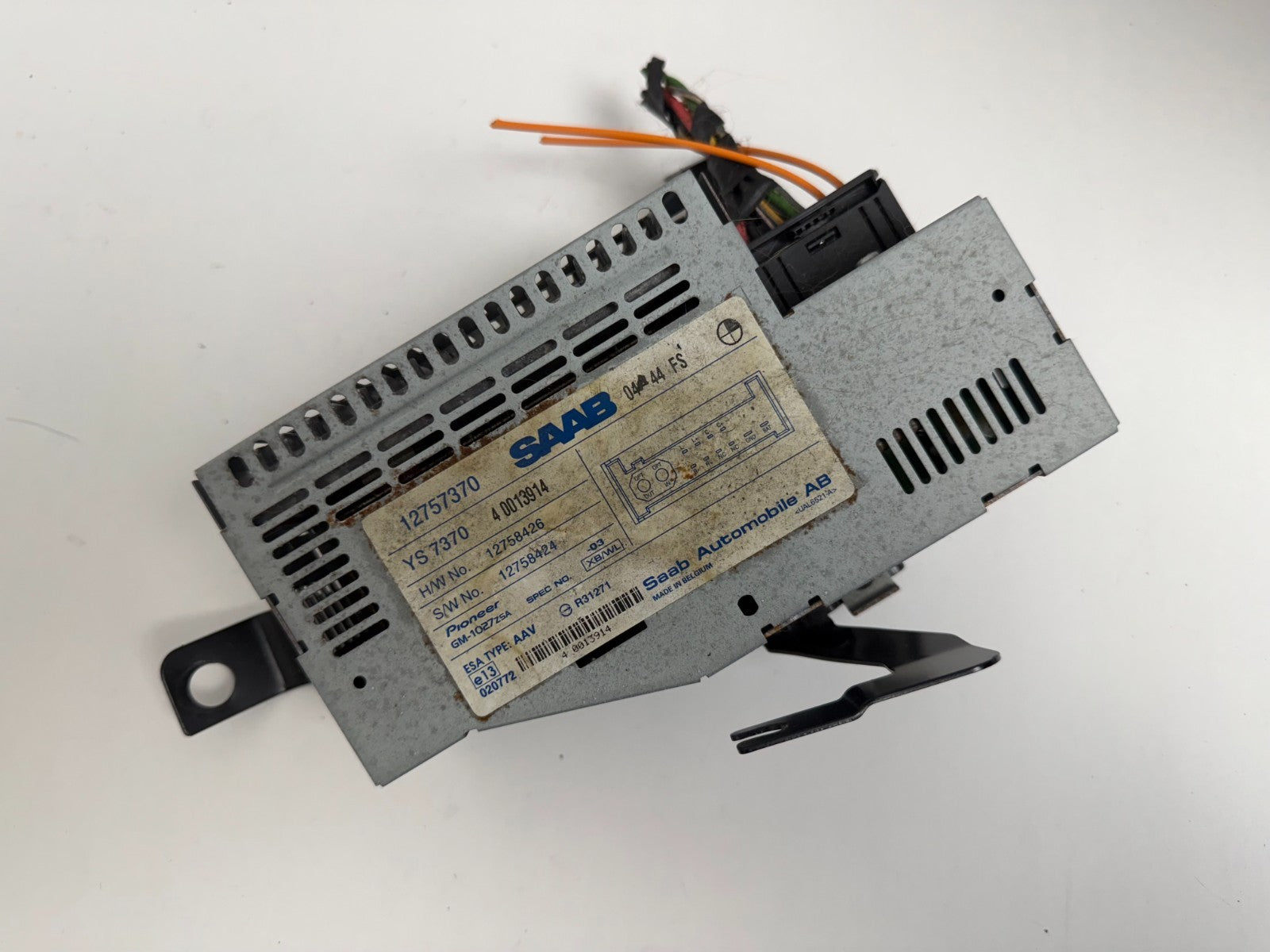 SAAB 9-3 Amplifier 12757370 AMP Audio Pioneer Ys7370 2003 - 2006