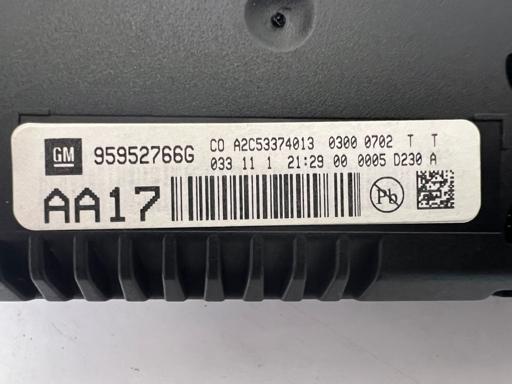 CHEVROLET GMC Terrain Equinox Radio Dash Console Screen 95952766g GM