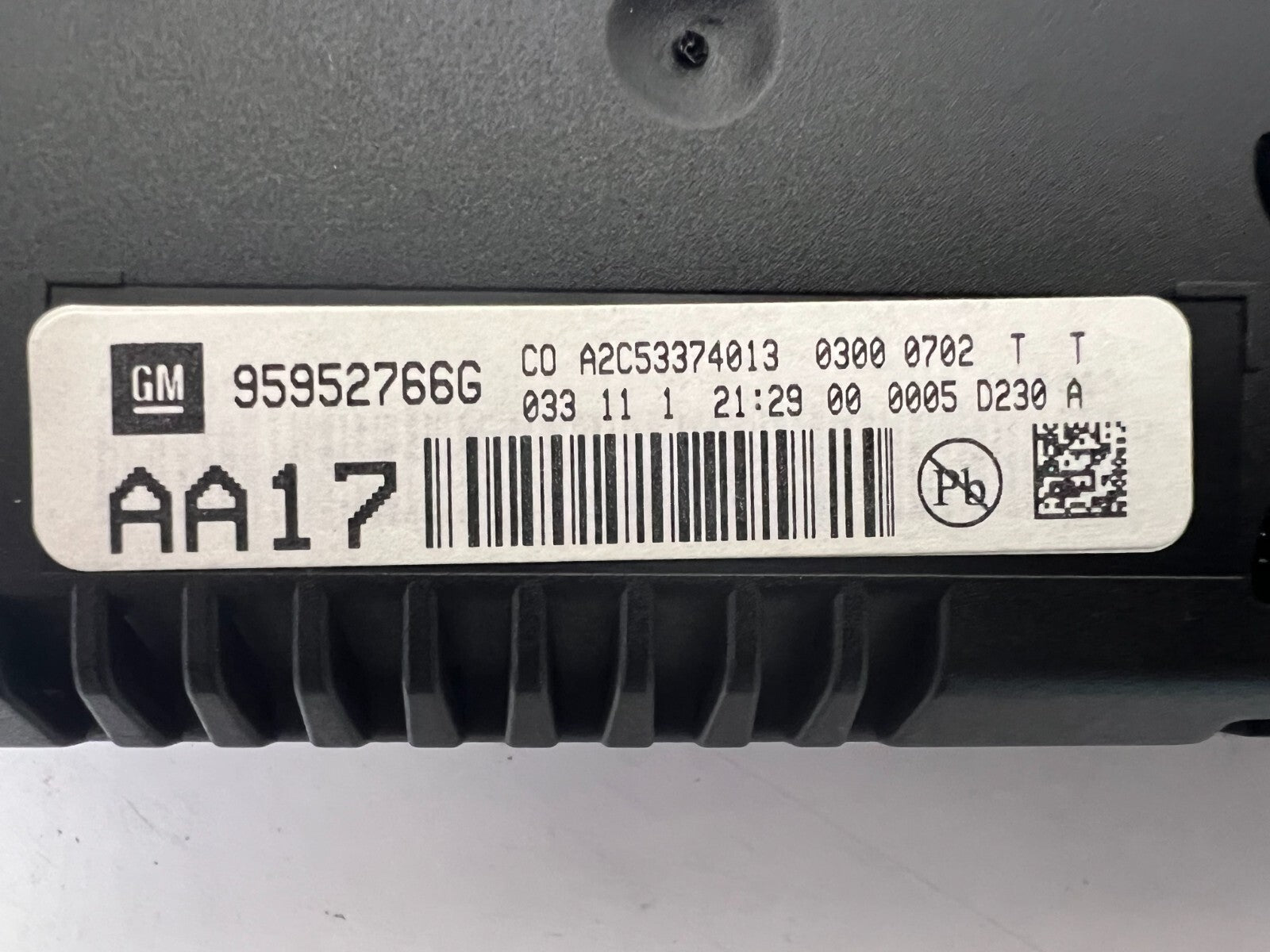 CHEVROLET GMC Terrain Equinox Radio Dash Console Screen 95952766g GM