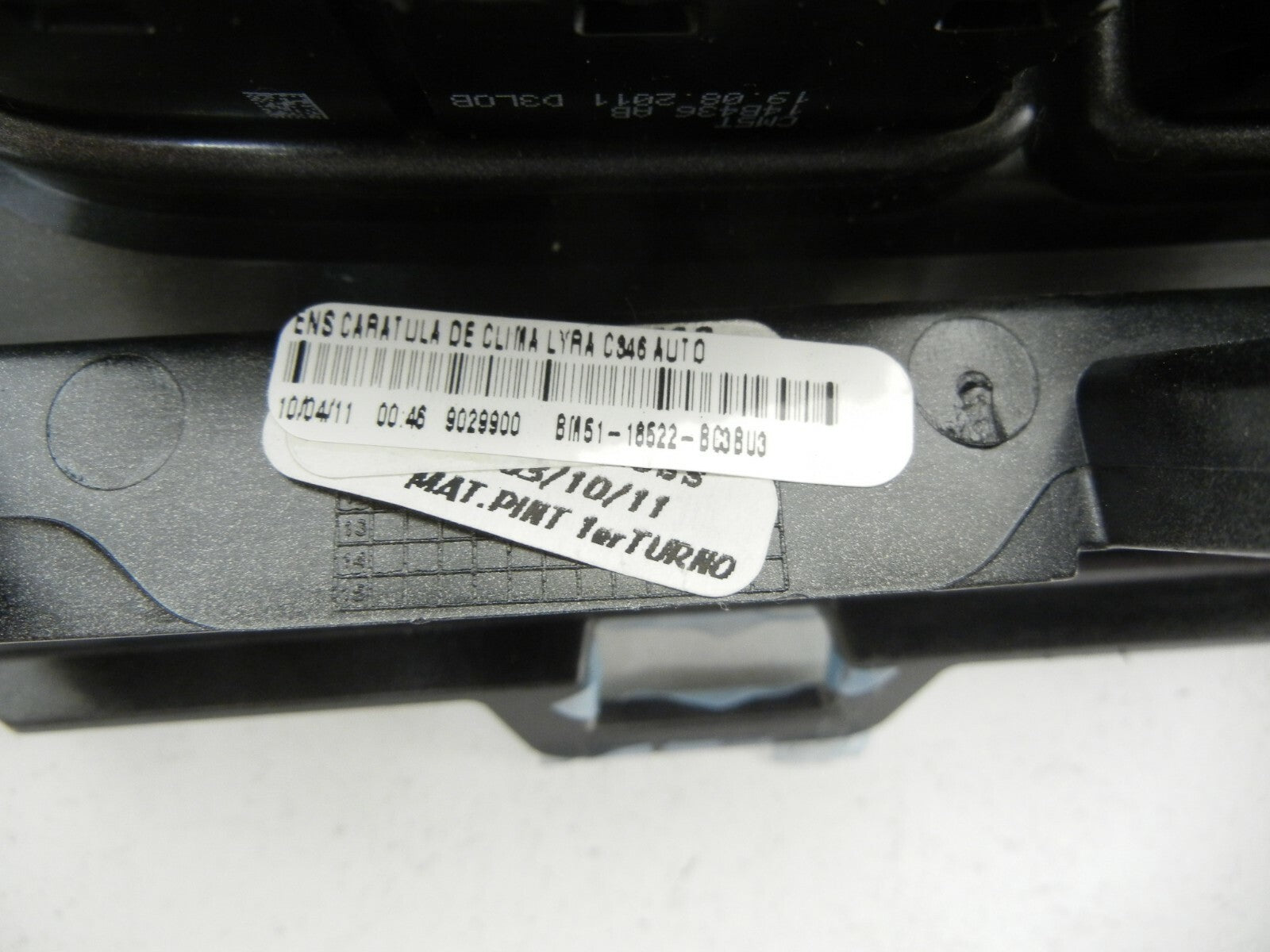 FORD Focus 2012 Auto Climate AC Heater Fan Control Beige Bm5t-18c612-aj