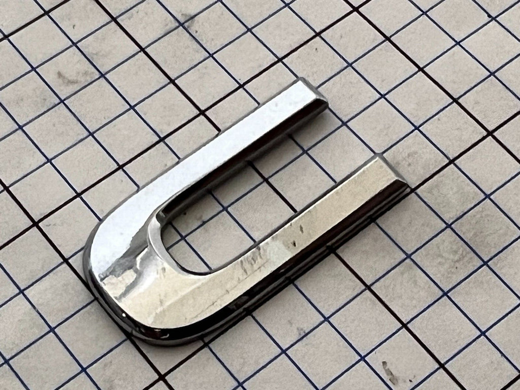 ACURA 3.2tl 3.2 TL 2003 Emblem Logo Letter C Badge Trunk Rear Chrome