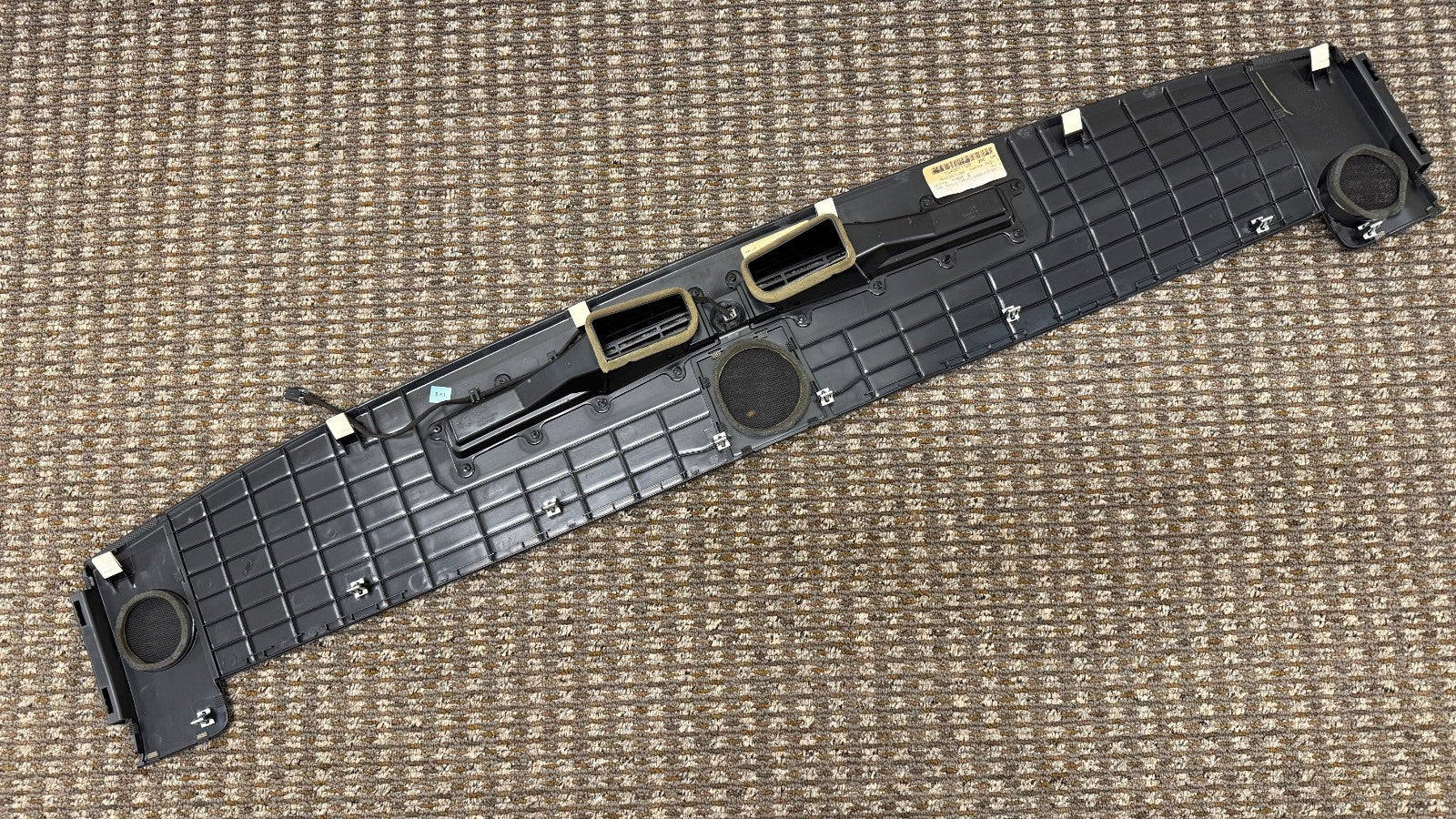 CADILLAC STS 2009 Upper Dash Windshield Defrost Vent Grille Cowl Black 25772896