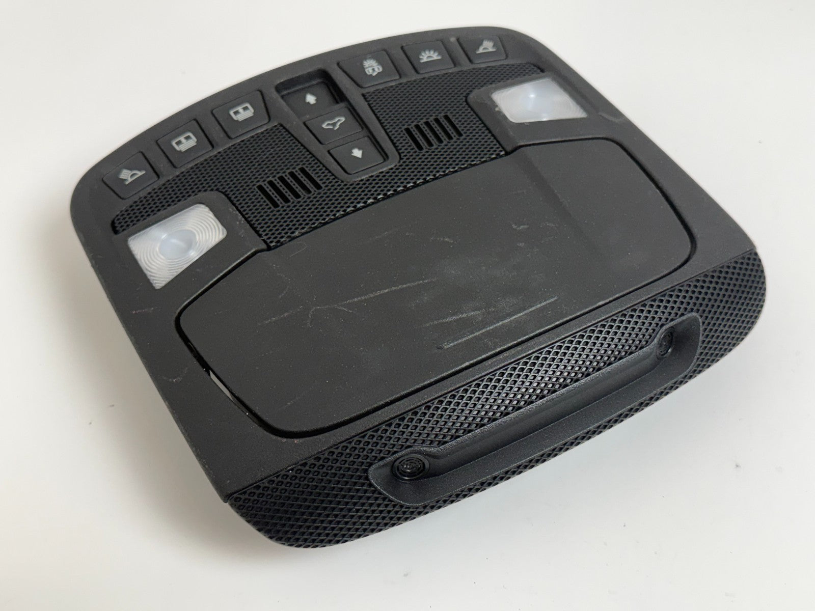 LINCOLN MKX 2016 - 2018 Front Center Roof Overhead Console Black With Sunroof