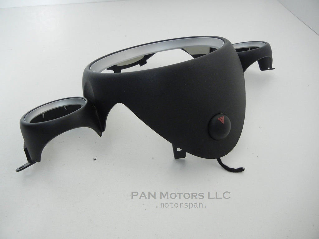 MINI Cooper S Base R56 08-12 Dashboard Instrument Center Cover Assy Silver