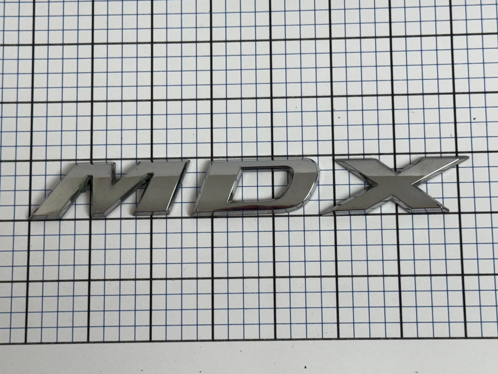 ACURA MDX 2007 2008 2009 2010 2011 2012 Rear Trunk Emblem Logo Letters Set