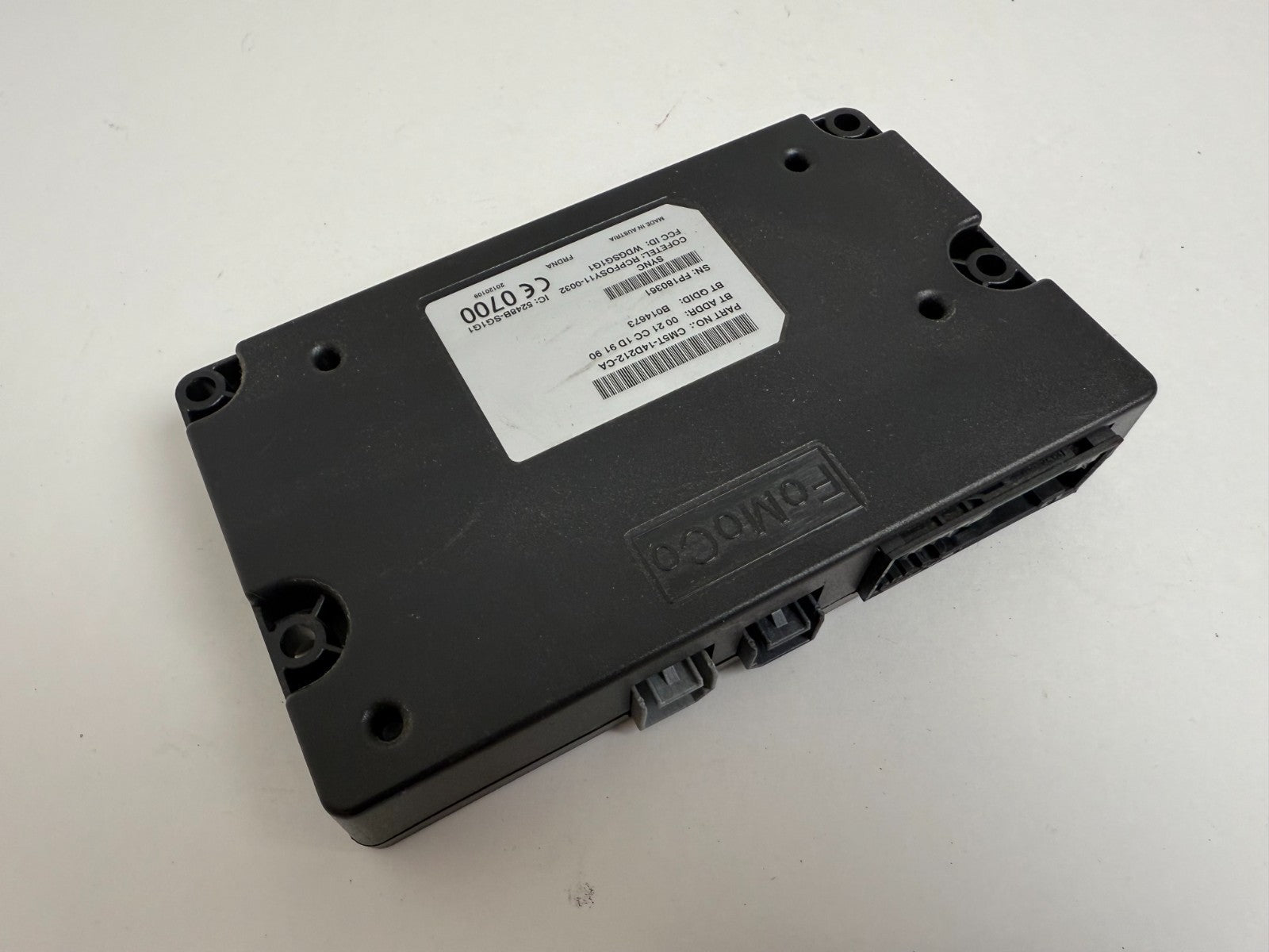 FORD Explorer Focus Voice Recognition Control 2014 Sync Module Cm5t14d212ca